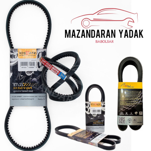 تسمه دینام ۸۸۵ پراید یورو۴ و تیبا استارتک